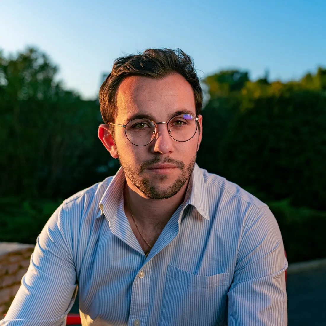 Quentin Estrade, candidat aux Législatives dans l'Aude.
